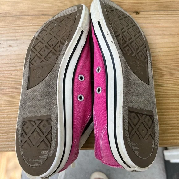 Converse embroidered pink sneakers - Picture 5 of 5